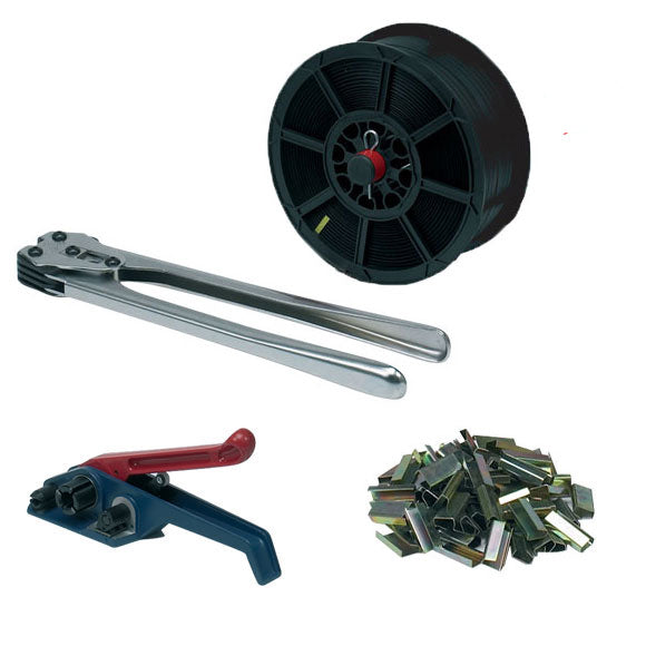Hand Pallet Strapping Banding Kit