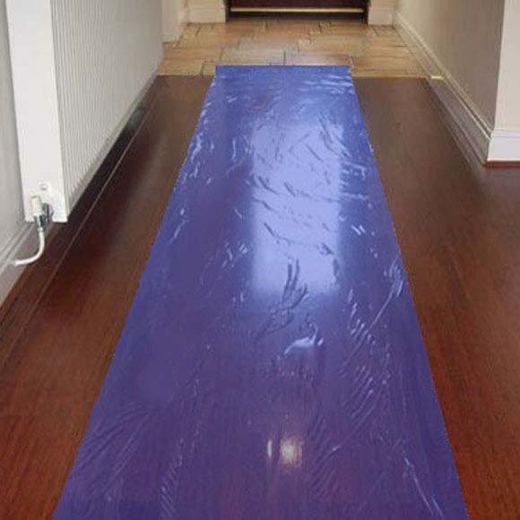Polythene Wood / Laminate Protector Film, self adhesive 100m x 60cm