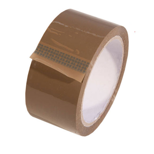 Brown Standard Packing Tape (48mm x 66m) (2 Rolls)