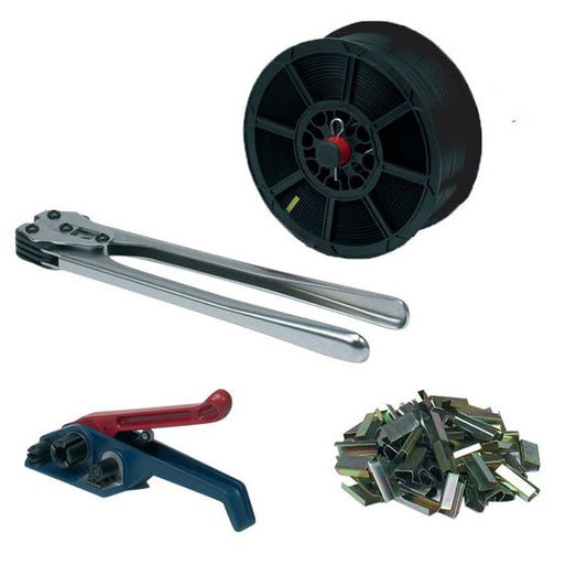 Hand Pallet Strapping Banding Kit