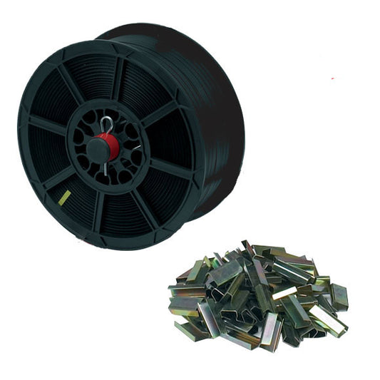 Hand Pallet Strapping Coil 1800m x 12mm, 150kg & 2000 seals